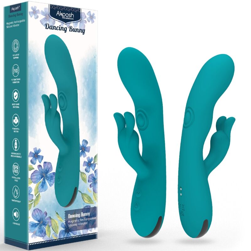 ARMONY Dancing Bunny – Rabbit vibrator with 10 speeds, green