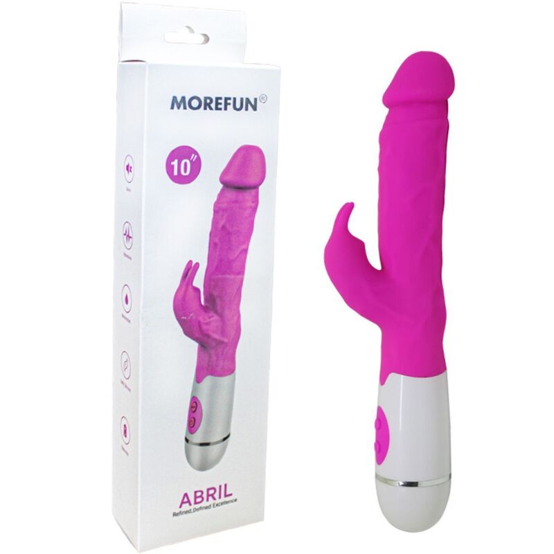 ARMONY Abril – Vibratore rabbit a 16 velocità, rosa