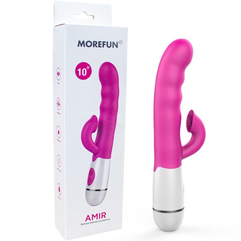 ARMONY Amir – Vibrateur multifonction à languette, 16 vitesses, rose