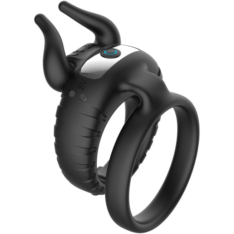 ARMONY Bull's Passion – Vibrating ring with 10 speeds, black