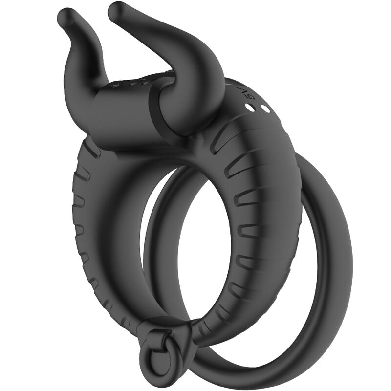 ARMONY Bull's Passion – Vibrating ring with 10 speeds, black