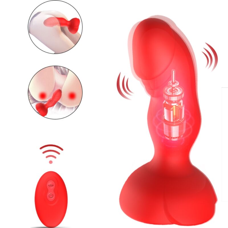 ARMONY Extreme A Bloom Rose – Vibrator mit Analstecker und Fernbedienung