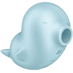 SATISFYER Sassy Seal – Air-Pulse-Stimulator und Vibrator, blau