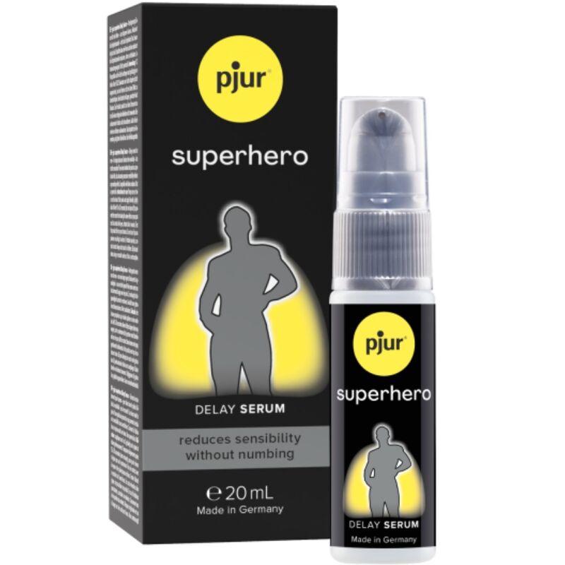 PJUR Superhero – Superhéros sérum retardant concentré 20 ml