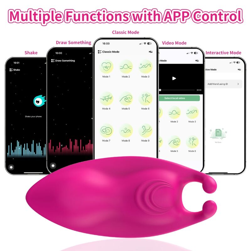 ARMONY – MUTANDINA INDOSSABILE HONEYBEE VIBRATORE G-SPOT FUCSIA – APP GRATUITA