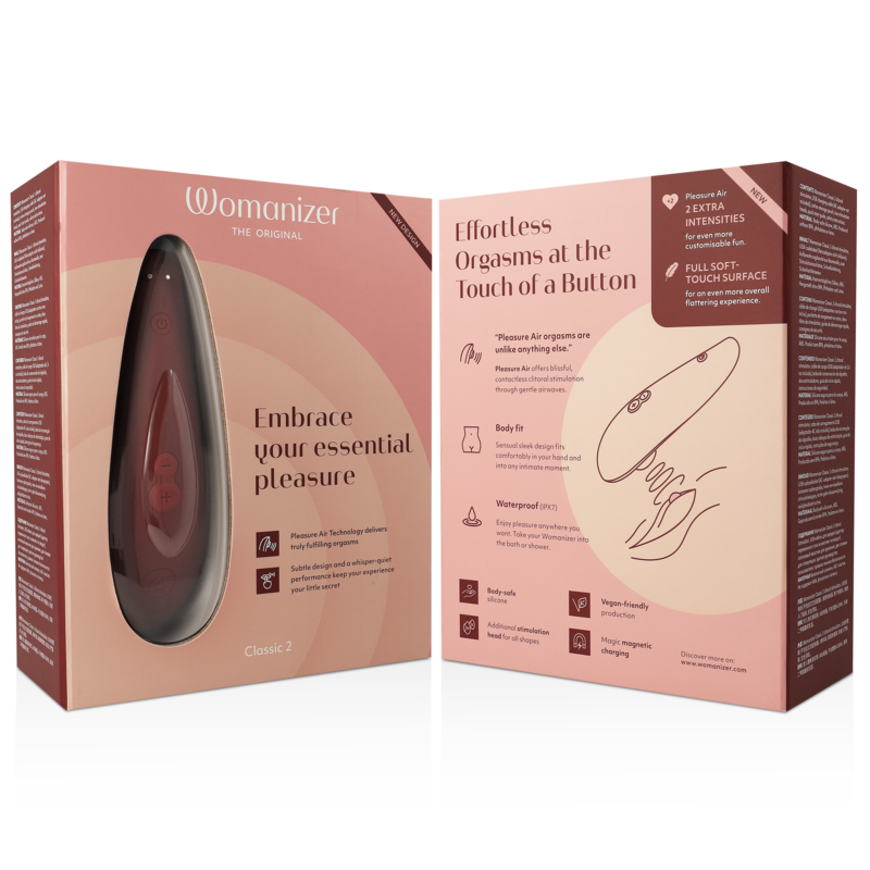 WOMANIZER – CLASSIC 2 STIMOLATORE CLITORALE BORDEAUX