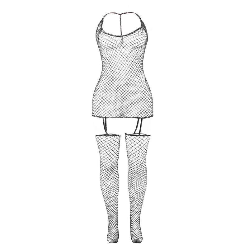 SUBBLIME – 951955 SHINY FISHNET BODYSTOCKING ONE SIZE