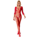 SUBBLIME – FISHNET BODYSTOCKING WITH DIAMONDS LONG SLEEVE