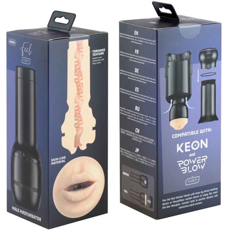 KIIROO – FEEL KIIROO MASTURBATEUR BOUCHE
