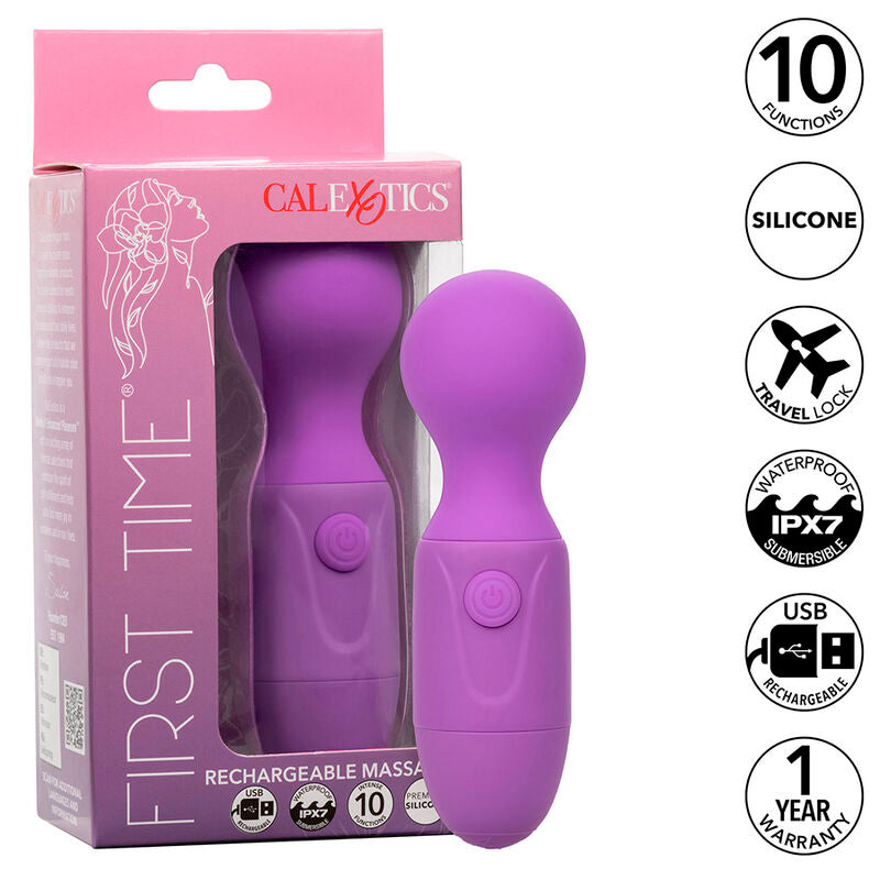 CALEXOTICS – FIRST TIME MASSEUR RECHARGEABLE 10 VIBRATIONS