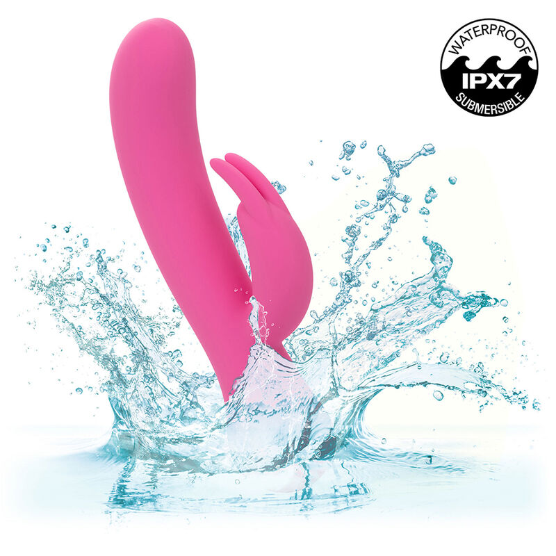 CALEXOTICS – FIRST TIME VIBRATORE CONIGLIO RICARICABILE ROSA