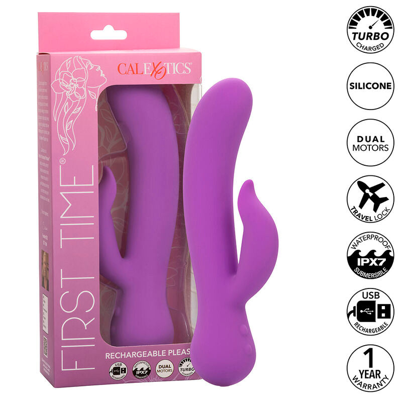 CALEXOTICS First Time Pleaser – Vibrator, wiederaufladbar, lila
