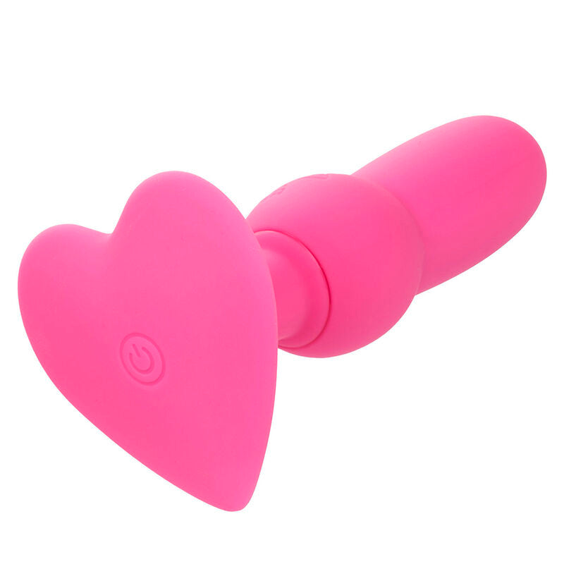 CALEXOTICS – FIRST TIME ANAL PLUG BEADED PROBE 10 VIBRATIONS PINK