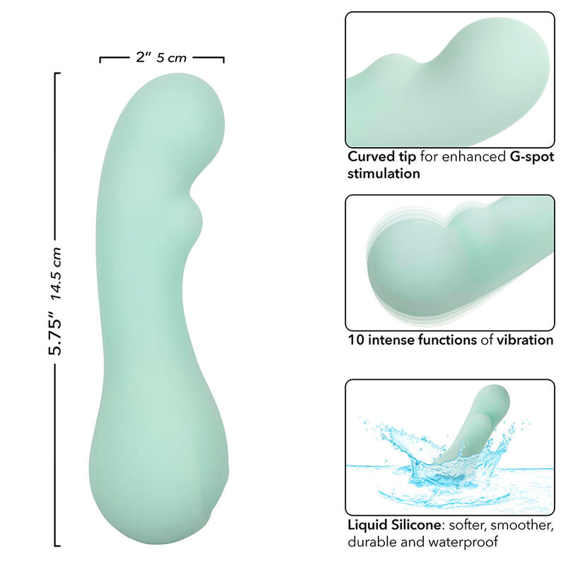 CALEXOTICS – PACIFICA BORA BORA STIMOLATORE PUNTO G 10 VIBRAZIONI AQUA