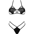 Livco Corsetti Fashion – Jimena BH-Set mit String, Schwarz