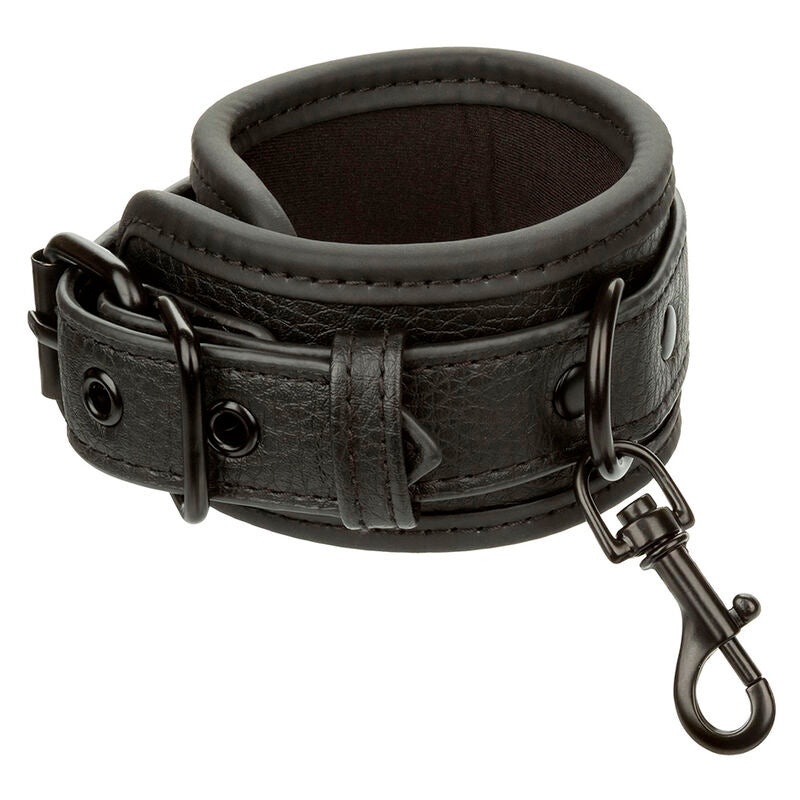 CALEXOTICS – NOCTURNAL MANICHETTE DA POLSO IN PELLE REGOLABILI NERE
