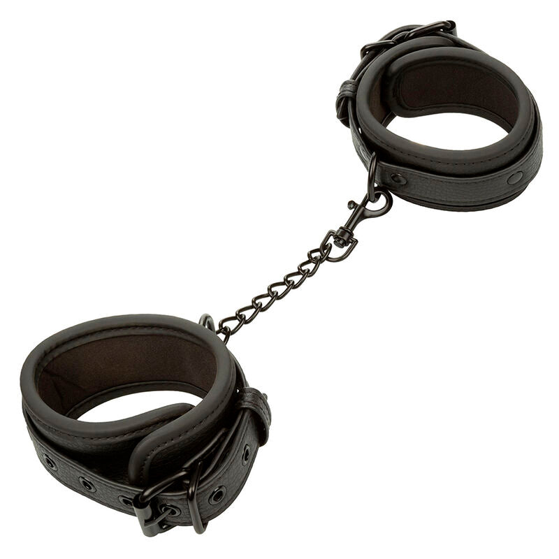 CALEXOTICS Nocturnal – Fussmanschetten aus Leder, schwarz