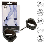 CALEXOTICS Nocturnal – Fussmanschetten aus Leder, schwarz