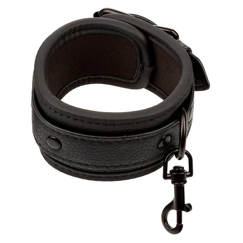 CALEXOTICS Nocturnal – Fussmanschetten aus Leder, schwarz
