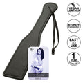 CALEXOTICS – NOCTURNAL PADDLE EN CUIR NOIR