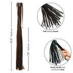 CALEXOTICS – NOCTURNAL FLOGGER LEATHER BLACK