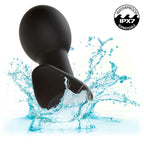 CALEXOTICS – ROCK BOTTOM ANAL PLUG 10 VIBRATIONS SILICONE BLACK