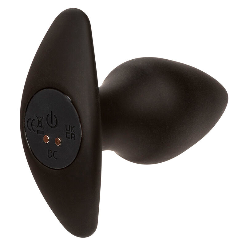CALEXOTICS Rock Bottom Perfect – Analplug mit 10 Vibrationen, schwarz
