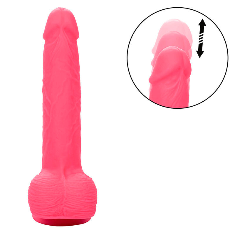 CALEXOTICS – STUDS REALISTIC VIBRATOR 10 VIBRATIONS PINK