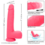 CALEXOTICS – STUDS REALISTIC VIBRATOR 10 VIBRATIONS PINK