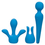CALEXOTICS – COUTURE KIT VIBRATORE WAND 10 VIBRAZIONI BLU