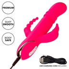 CALEXOTICS – JACK FANTASY VIBRATORE TRIPLO RISCALDATO ROSA CONIGLIO