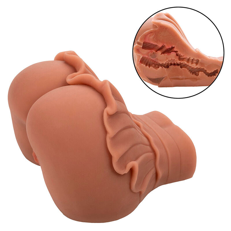 CALEXOTICS – LA REGINA DEL BENVENUTO DOPPIO MASTURBATORE REALISTICO CARAMELLO