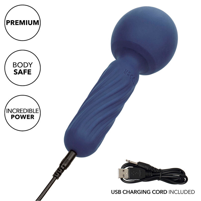 CALEXOTICS – CHARISMA SEDUCTION MASSAGGIATORE 12 FUNZIONI 17,75 CM X 6,25 CM VIOLA
