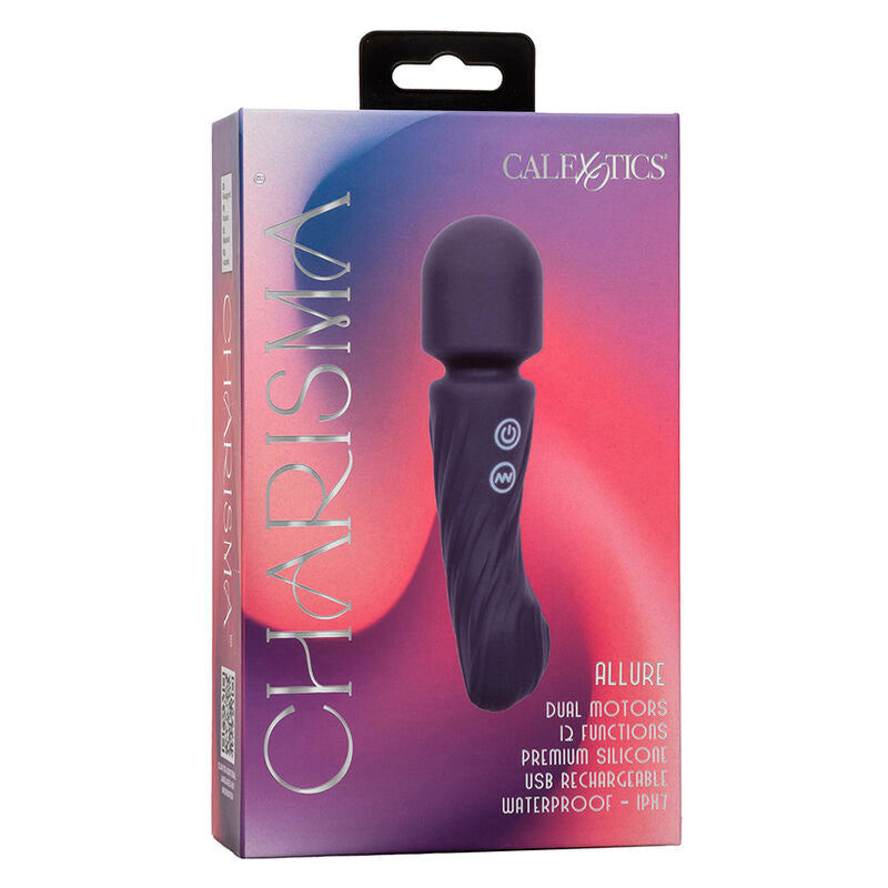 CALEXOTICS Charisma Allure – Massagegerät mit Doppelmotor, lila