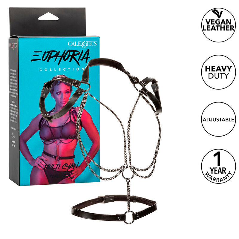 CALEXOTICS – EUPHORIA MULTICHAIN HALTER HARNESS PREMIUM