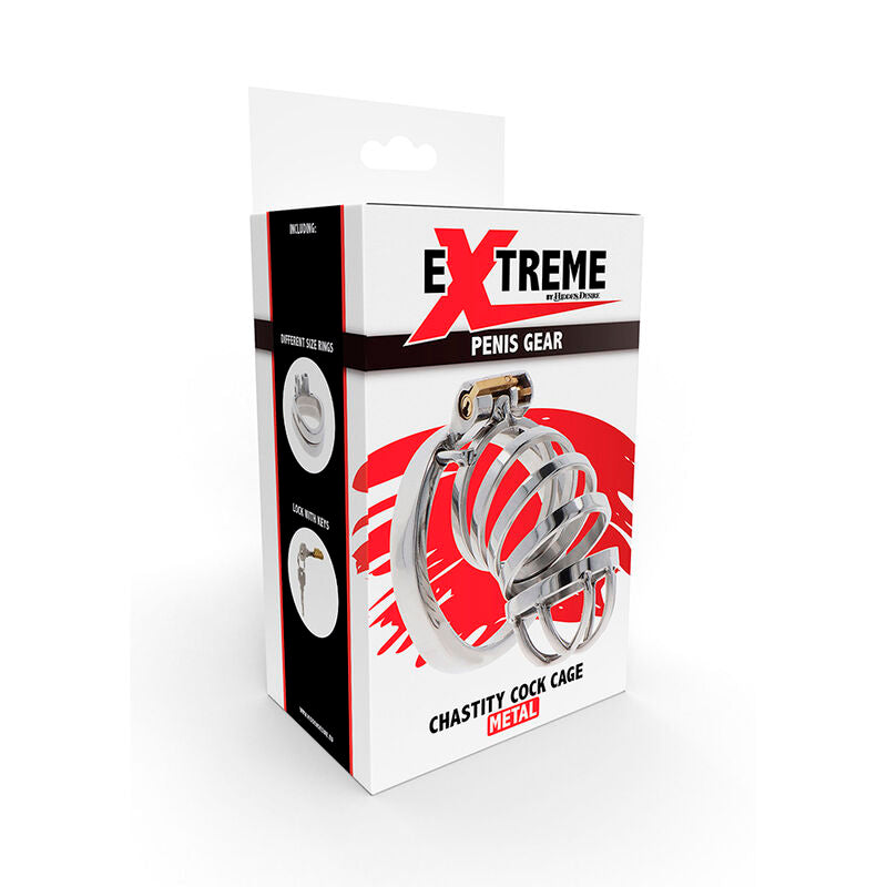 Hidden Desire Extreme – Keuschheitskäfig aus Metall