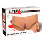 HIDDEN DESIRE Alter Ego – Offener Vagina-Slip, hohe Taille, hautfarben