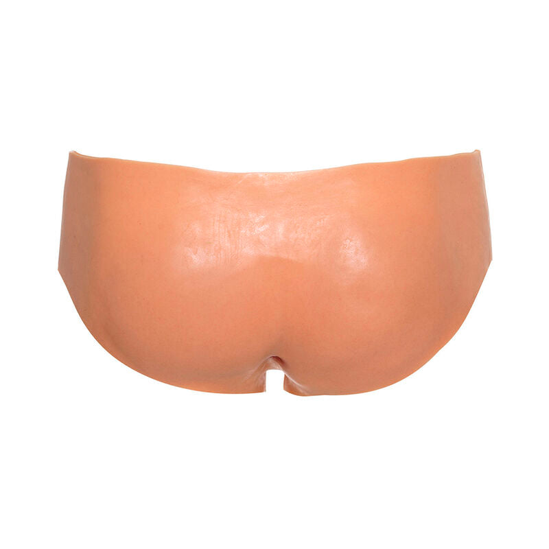 HIDDEN DESIRE Alter Ego – Offener Vagina-Slip, hohe Taille, hautfarben