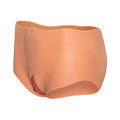 HIDDEN DESIRE Alter Ego – Offener Vagina- und Anus-Slip, mittlere Taille, hautfarben