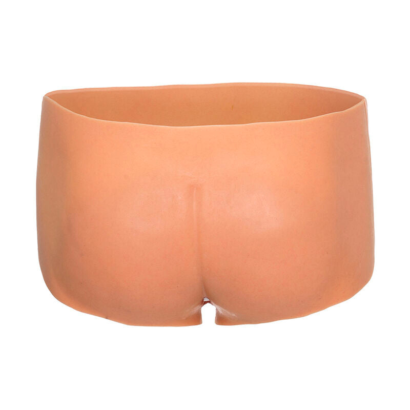 HIDDEN DESIRE Alter Ego – Offener Vagina- und Anus-Slip, mittlere Taille, hautfarben