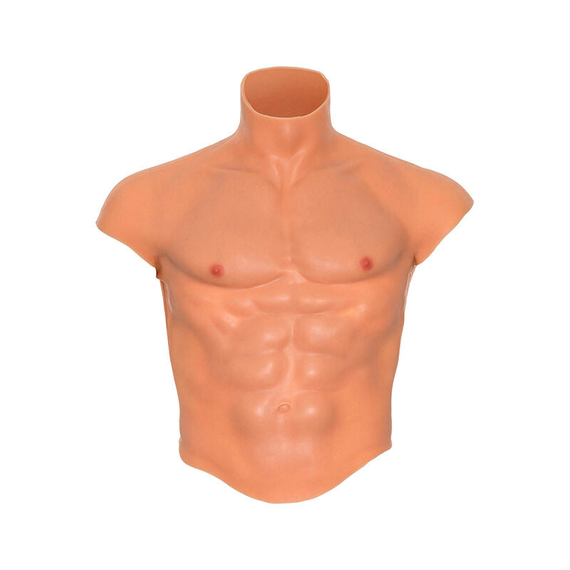 HIDDEN DESIRE – ALTER EGO SILICONE MALE TORSO SHIRT WITH ABS FLESH