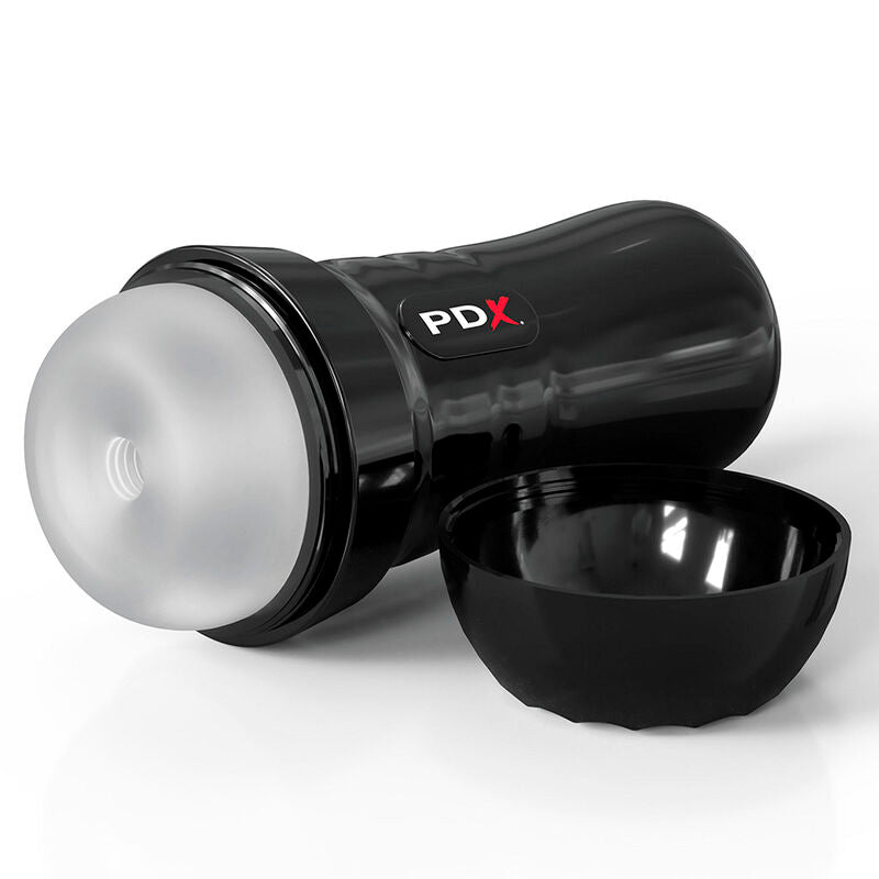 PDX EXTREME – SLIDE & GLIDE MASTURBATEUR AUTOLUBRIFIANT TRANSPARENT