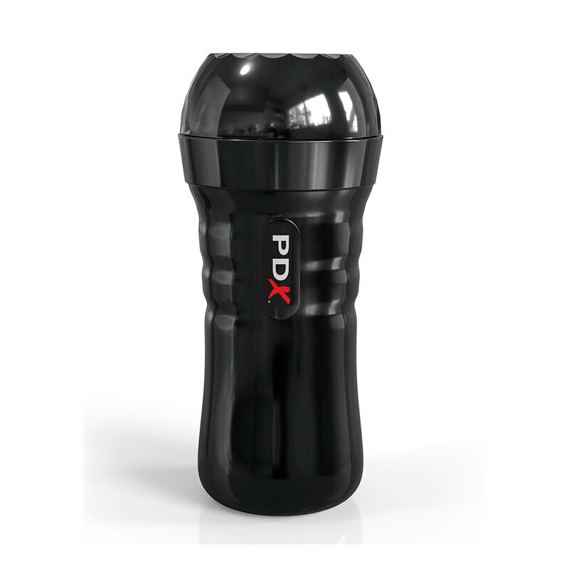 PDX Extreme Slide & Glide – Selbstschmierender Masturbator, transparent