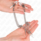 KINK – PINZE PER CAPEzzoli CON CATENE A SPUNTE 30 CM