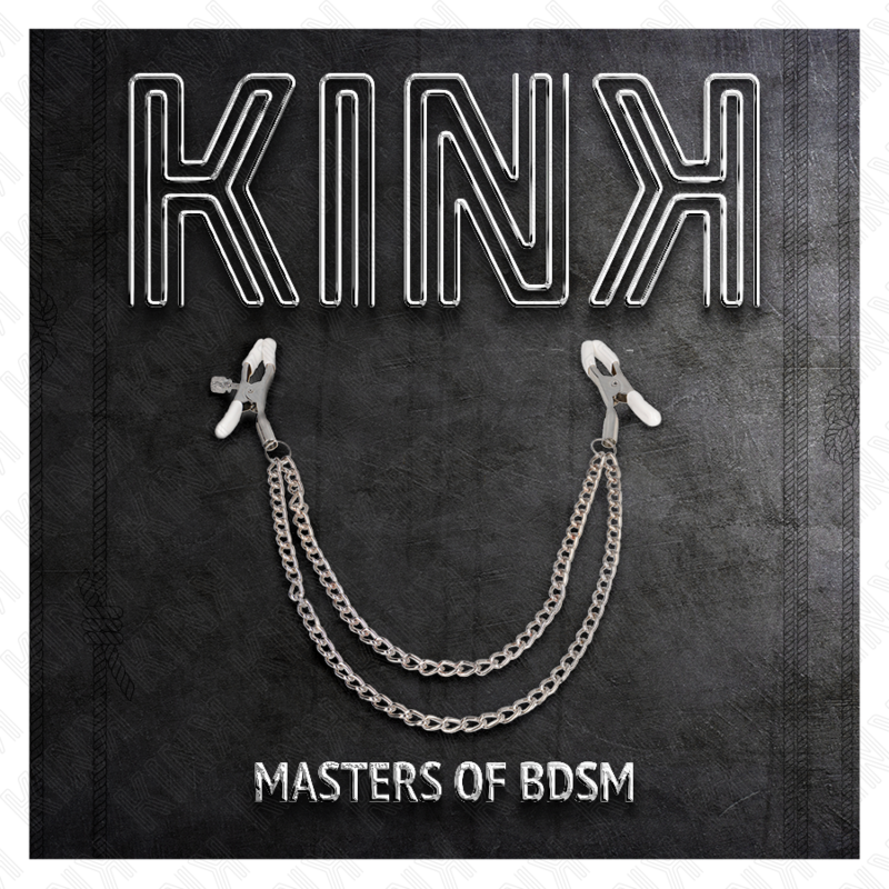 KINK – PINZE PER CAPEzzoli CON 2 CATENE SOTTILI ARGENTO 20/23 CM