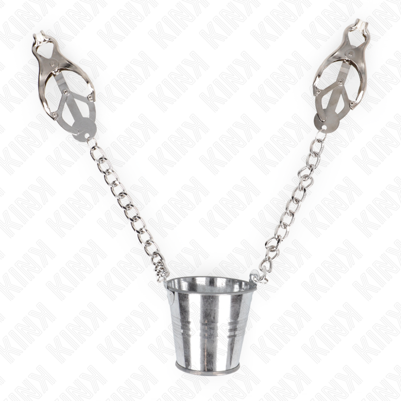 KINK – PINCES À METELIER AVEC SEAU ARGENT