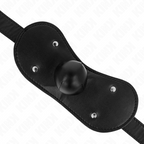 KINK – MASCHERA BOCCA BALL GAG CON SERRATURA REGOLABILE 42-60 CM