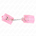 KINK – Pelzgefütterte Handgelenksfesseln, 17–29 cm x 6 cm