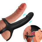 ARMONY – DILDO CON ANELLO E VIBRATORE NERO