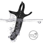 ARMONY – DILDO CON ANELLO E VIBRATORE NERO